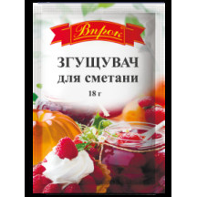 Загущувач для сметани та вершків 18гр / 80шт