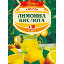Лимонна кислота 100гр / 50шт