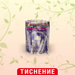 Набір паперових форм, 5шт *90х85* (коричневий папір з тисненням) №2Т