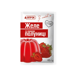 Желе "Клубника" 40г/45шт