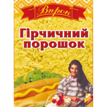 Гірчичний порошок 100г/40шт ТМ "Впрок"