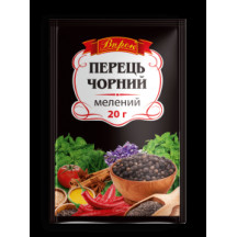 Перець чорний мелений 20 г / 80шт