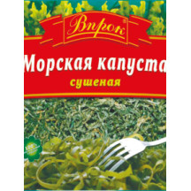 Морська капуста сушена 60 г /40шт