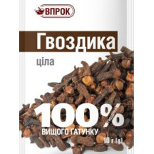 Гвоздика ціла 10 г /60 шт