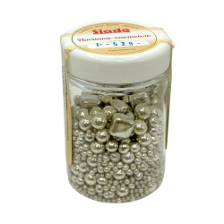 Посипка коктейль "Срібний коктейль №3"(квадрат) 80г