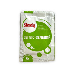 Барвник харчовий ТМ "Сладо "Зелене яблуко" 5г (50шт/20уп/ящ)