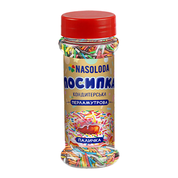 Посипка перламутрова в баночці паличка, 70г