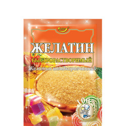 Желатин (Швидкорозчинний) 15г / 270шт