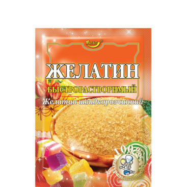 Желатин (Швидкорозчинний) 15г / 270шт