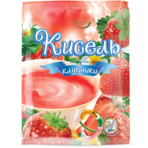 Кисіль "Полуниця" 90г / 100шт