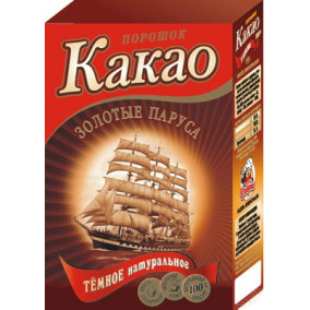 Какао "Золоті Вітрила" (коробка) 80г / 40шт