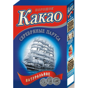 Какао "Срібні Вітрила" (коробка) 80г / 40шт