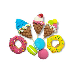 Кондитерська цукрова прикраса "Морозиво 2D" /20шт
