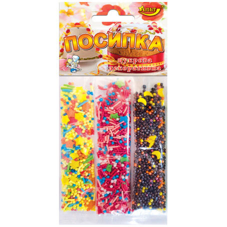 Пасхальная посыпка Микс (Альт) 3 стика/ 15гр