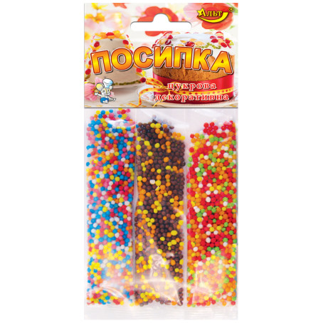 Пасхальная посыпка Шарик (Альт) 3 стика/ 15гр