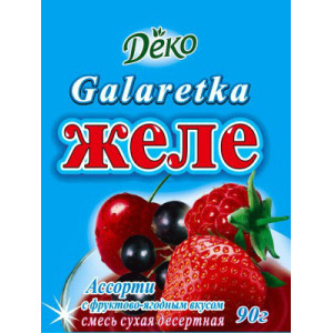 Желе "Асорті" 90г / 60шт