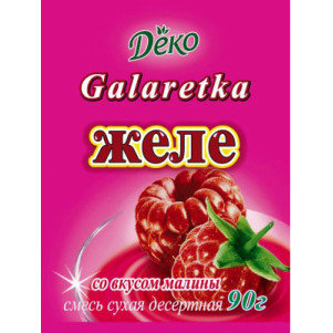 Желе "Малина" 90г / 60шт