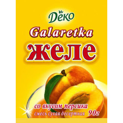 Желе "Персик" 90г / 60шт
