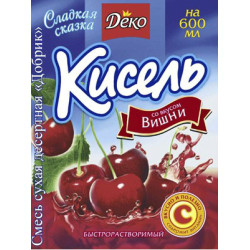 Кисіль "Вишня" 65г / 60шт