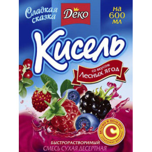 Кисіль "Лісова ягода" 65г / 60шт