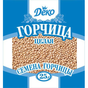 Гірчиця в зернах 25г / 150шт