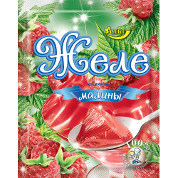 Желе "Малина" 90г / 80шт