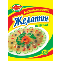 Желатин харчовий б / р 15г / 200шт