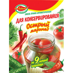 Приправа для консервації "Маринад гострий" 25 гр. / 80шт