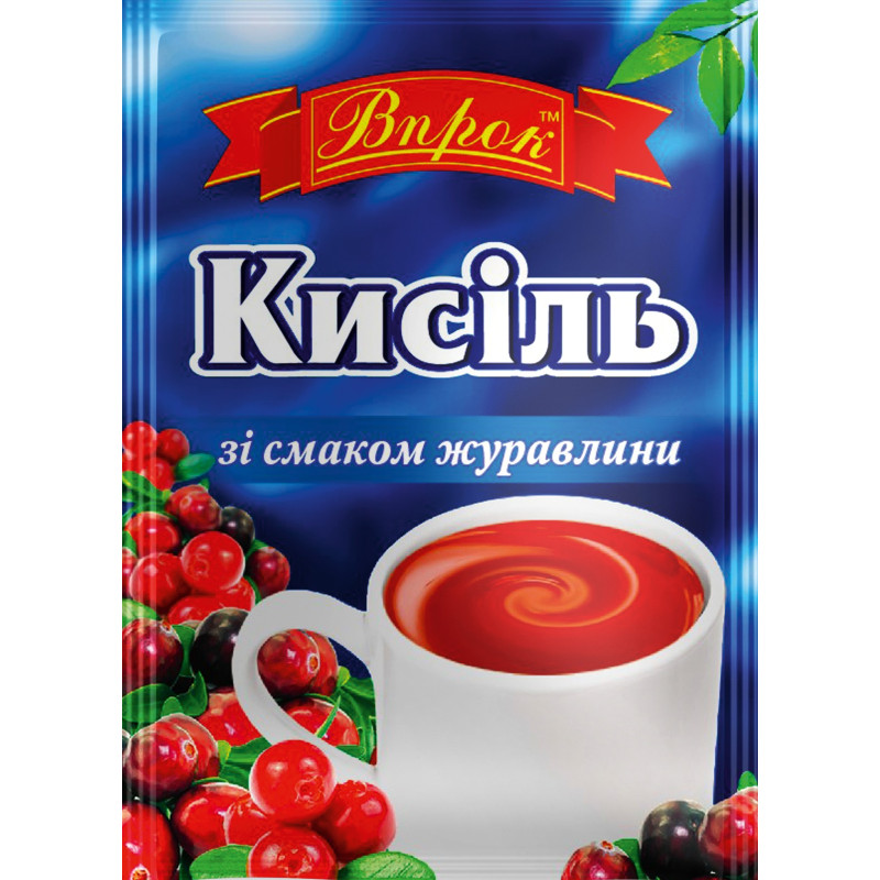 Кисіль "Журавлина" 65г/80шт
