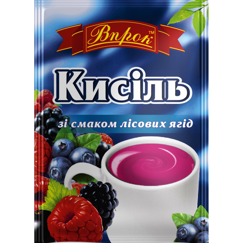 Кисіль "Лісова ягода" 65г/80шт
