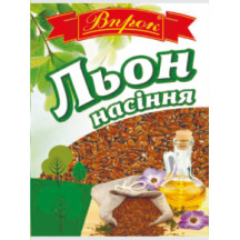 Льон насіння 150 г /25шт