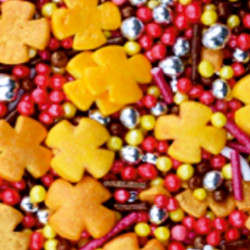 Великодня посипка "Етюд хрестиками"