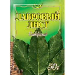 Лавровий лист 50г / 50шт