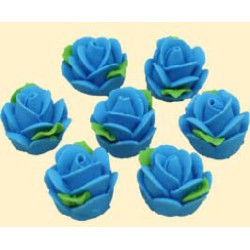 Троянда середня блакитна (7шт) / 30шт
