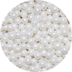 Посипання бісер (Біла перлина 7мм).