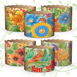 (110х85) Паперова форма для пасок 