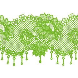 Мереживо № 1 Салатове Н-60 (3шт)