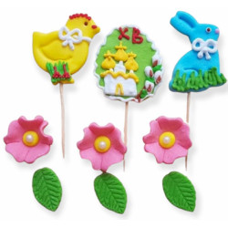 Набір кондитерських цукрових прикрас 