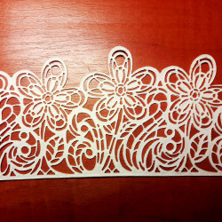 Мереживо № 4 Біле Н-60 (3шт)