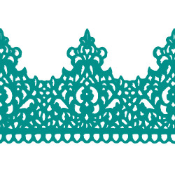 Мереживо № 5 Бирюзовое Н-60 (3шт)