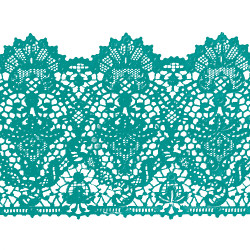 Мереживо № 8 Бирюзовое Н-60 (3шт)