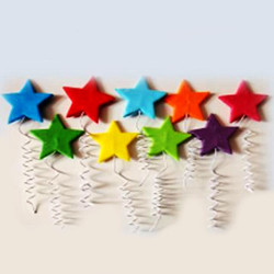Святкові зірочки (9шт) / 16шт