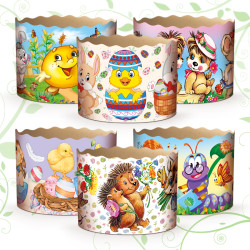 (110х85) Паперова форма для пасок 