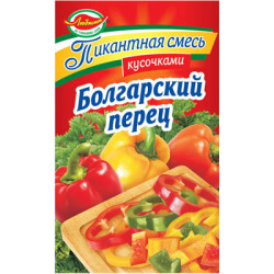 Болгарський перець кусочками 40г / 30шт