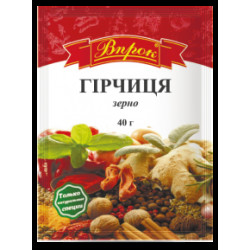Гірчиця в зернах 40г/60шт