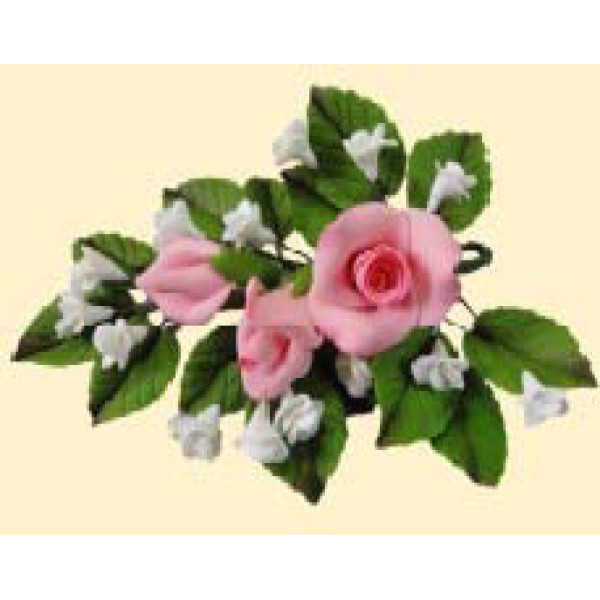 Букет троянд №6 рожевий  (6п/ящ) бл