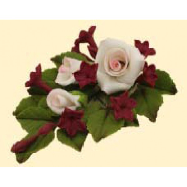 Букет троянд №7 тонований рожевий / 8шт