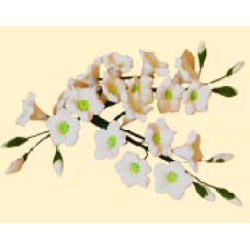 Гілочка дзвіночків білих L = 120 (3шт) / 20шт