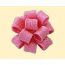 Бант обємній малиновий / 18шт