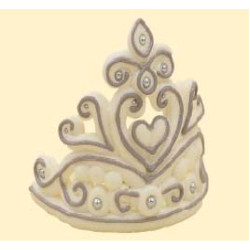 Корона срібна / 12шт